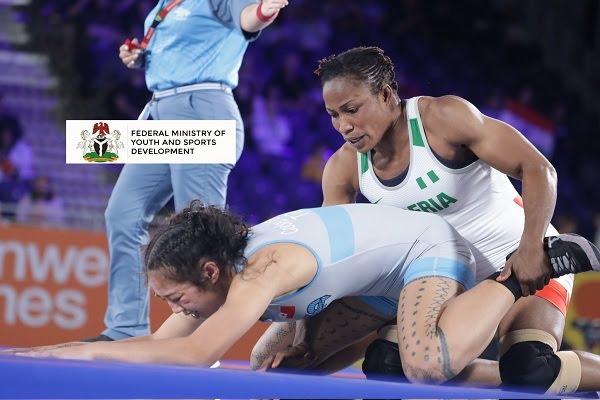 JUST IN: Oborududu wins Nigeria’s second wrestling gold