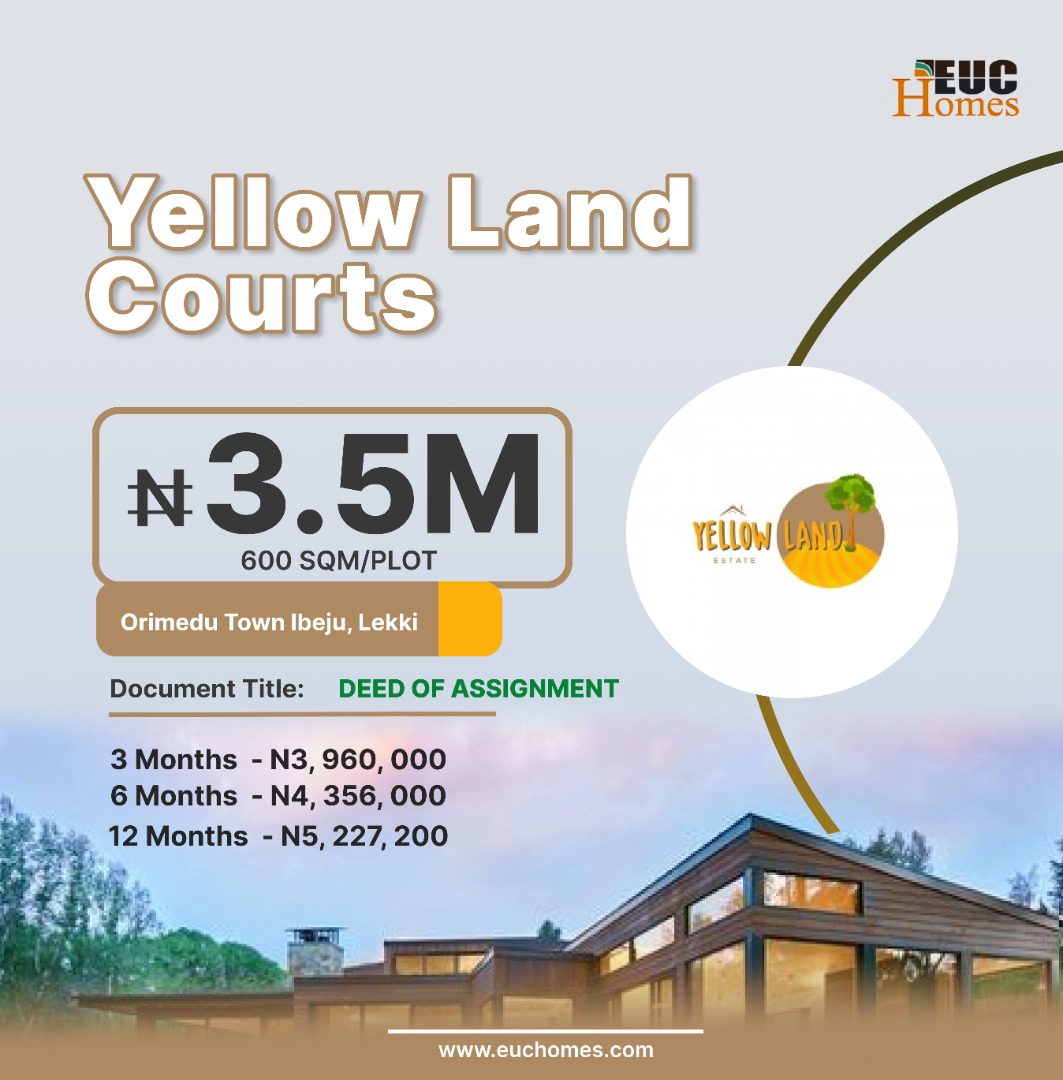 GOLDEN OPPORTUNITY: INVEST IN YELLOWLAND COURTS