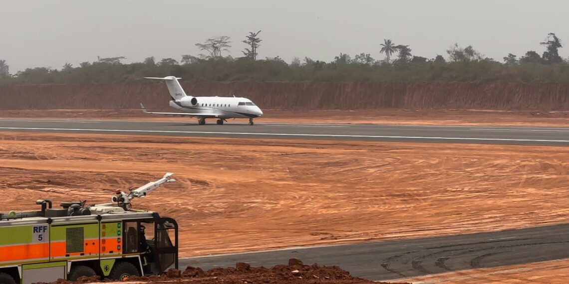 Jubilation as first commercial flight lands in Ogun  State cargo airport
