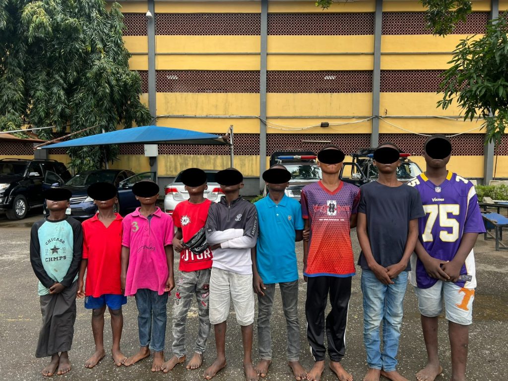 Police rescue nine children from cult initiation in Lagos